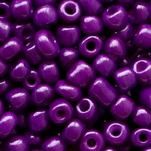 Rocailles 4mm wine purple, 20 gram